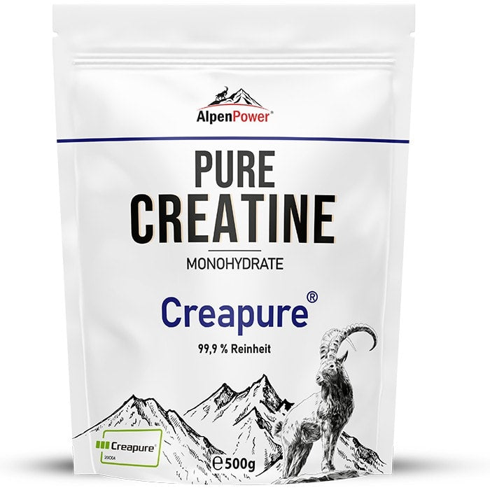 pures creatin, monohydrate, creapure, alpen power