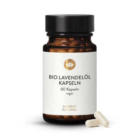 Bio Lavendelöl Kapseln | Sunday Natural