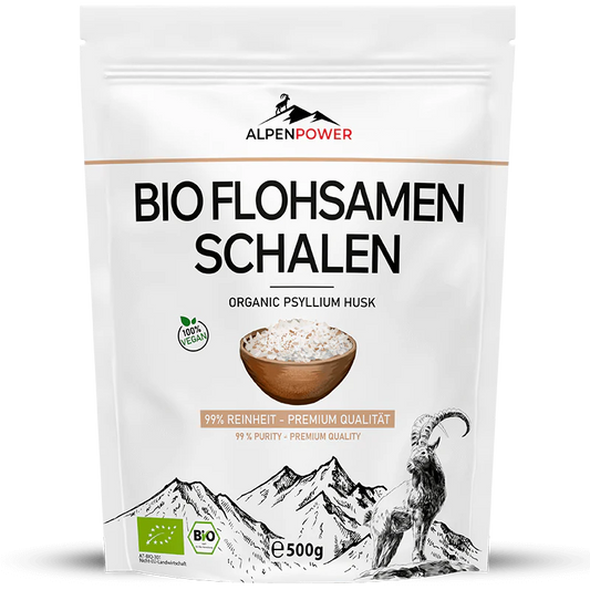 Bio Flohsamenschalen | Alpen Power