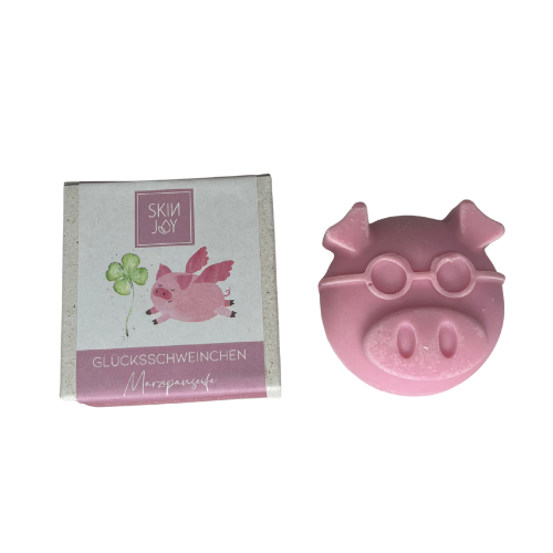 Glücksschweinchen Marzipaseife| Hautsinn
