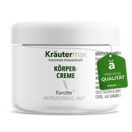 Körpercreme, Karotte, Kräutermax
