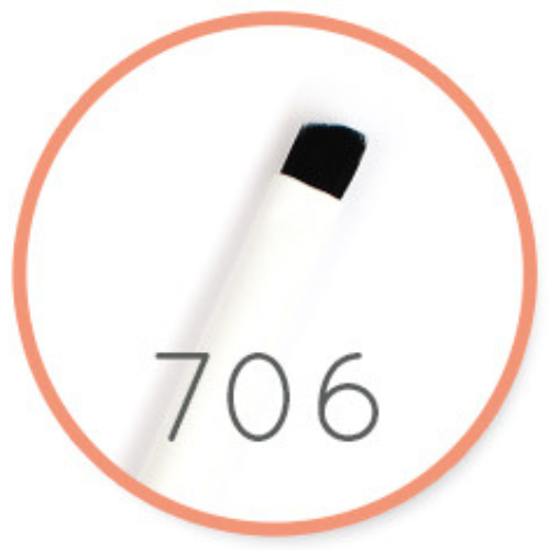 Angled Pinsel Nr. 706 | zao