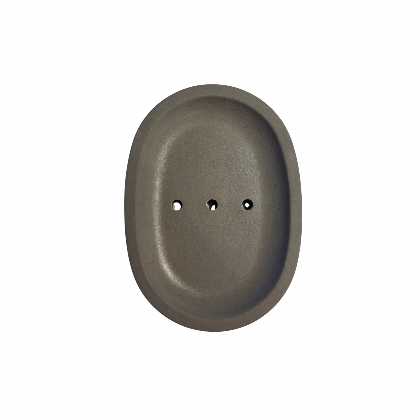 Seifenschale Beton oval grau | Kreativwerkstatt-Sandberger