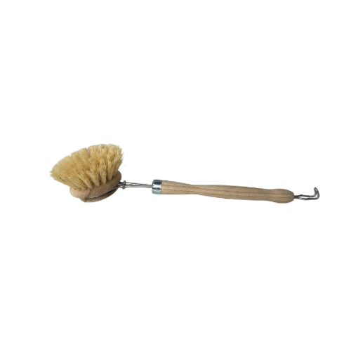 Spülbürste mit Holzgriff , Bürstenerzeugung