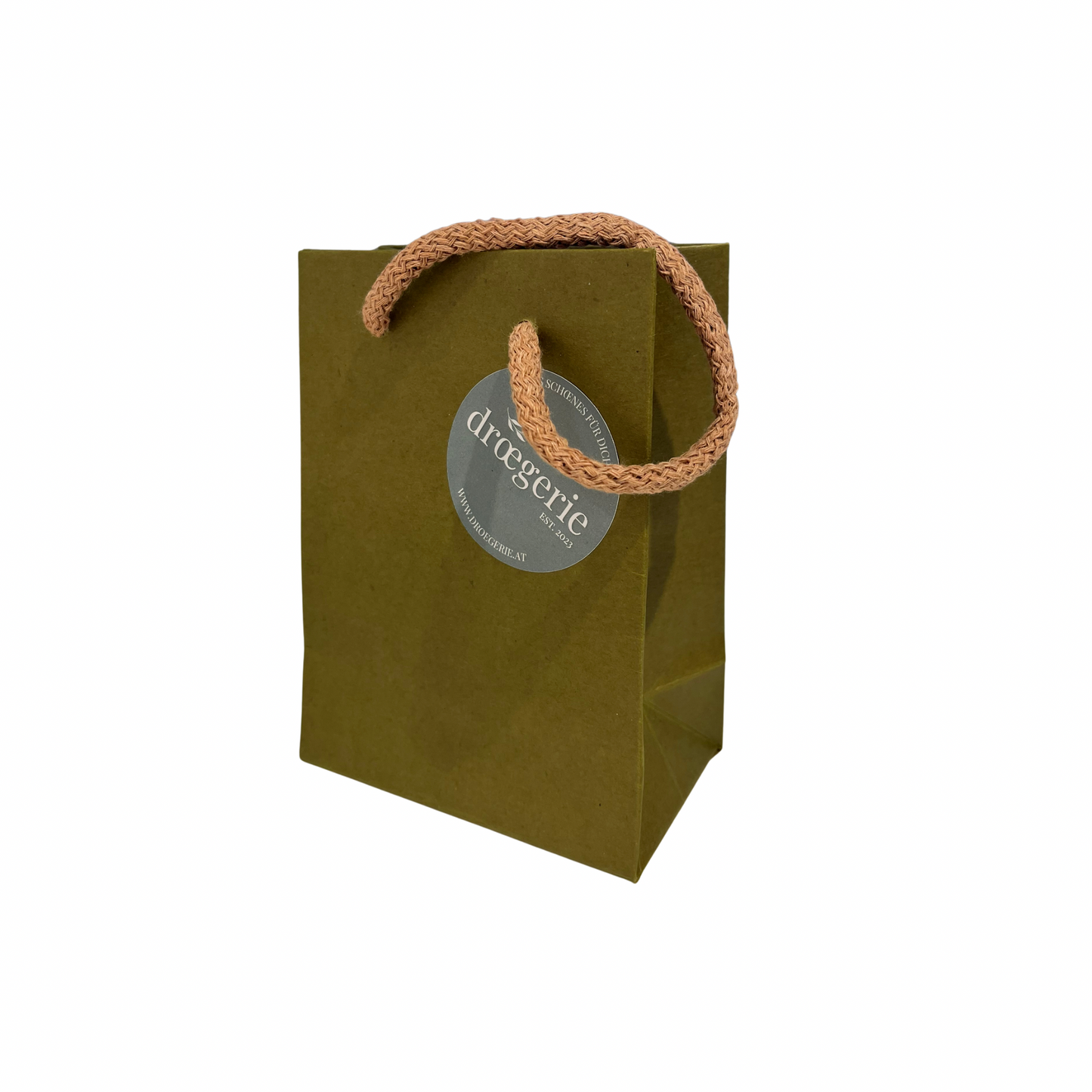 Geschenktasche Grün Klein | drœgerie