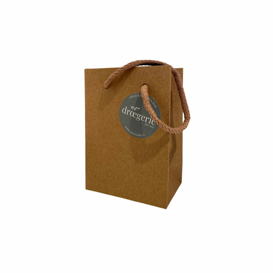 Geschenktasche Braun Klein | drœgerie