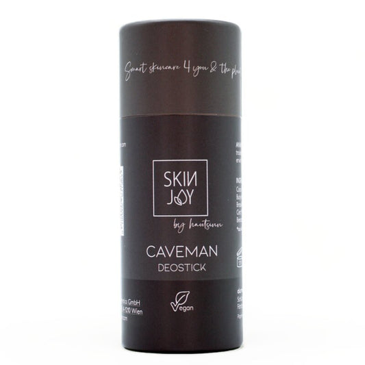 deostick caveman, vegan, hautsinn