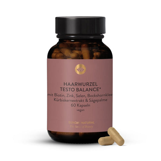 Haarwurzel Testo Balance | Sunday Natural