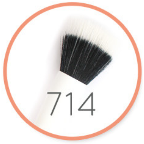 Foundation Pinsel duo fiber Nr. 714 | zao
